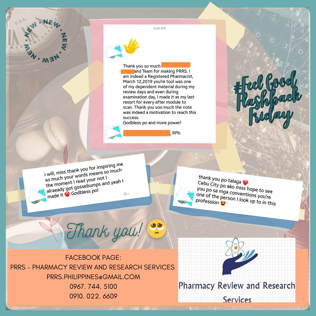 𝗣𝗥𝗥𝗦 𝗣𝗵𝗮𝗿𝗺𝗮𝗰𝗼𝗹𝗼𝗴𝘆 𝟭𝟬𝟭 - 𝗠𝗨𝗦𝗧 𝗞𝗡𝗢𝗪𝗦. 𝗛𝗜𝗚𝗛-𝗬𝗜𝗘𝗟𝗗. 𝗠𝗢𝗦𝗧 𝗘𝗦𝗦𝗘𝗡𝗧𝗜𝗔𝗟𝗦.