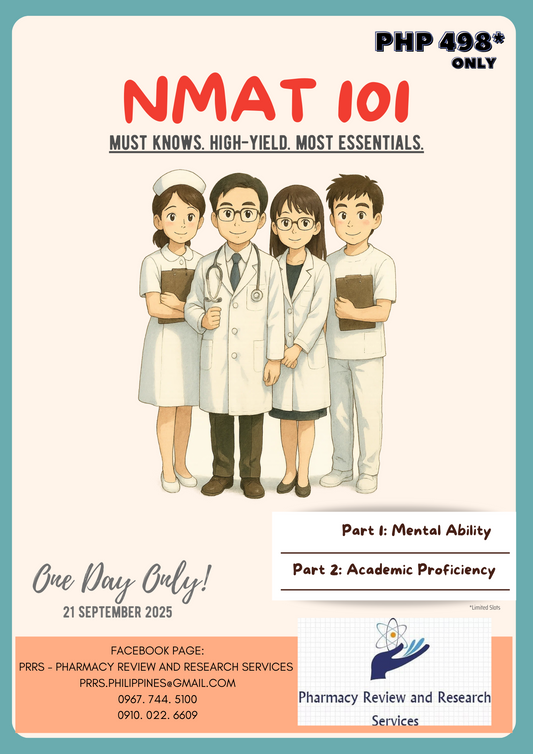 𝗣𝗥𝗥𝗦 𝗡𝗮𝘁𝗶𝗼𝗻𝗮𝗹 𝗠𝗲𝗱𝗶𝗰𝗮𝗹 𝗔𝗱𝗺𝗶𝘀𝘀𝗶𝗼𝗻 𝗧𝗲𝘀𝘁 (𝗡𝗠𝗔𝗧) 𝟭𝟬𝟭 - 𝗠𝗨𝗦𝗧 𝗞𝗡𝗢𝗪𝗦. 𝗛𝗜𝗚𝗛-𝗬𝗜𝗘𝗟𝗗. 𝗠𝗢𝗦𝗧 𝗘𝗦𝗦𝗘𝗡𝗧𝗜𝗔𝗟𝗦.