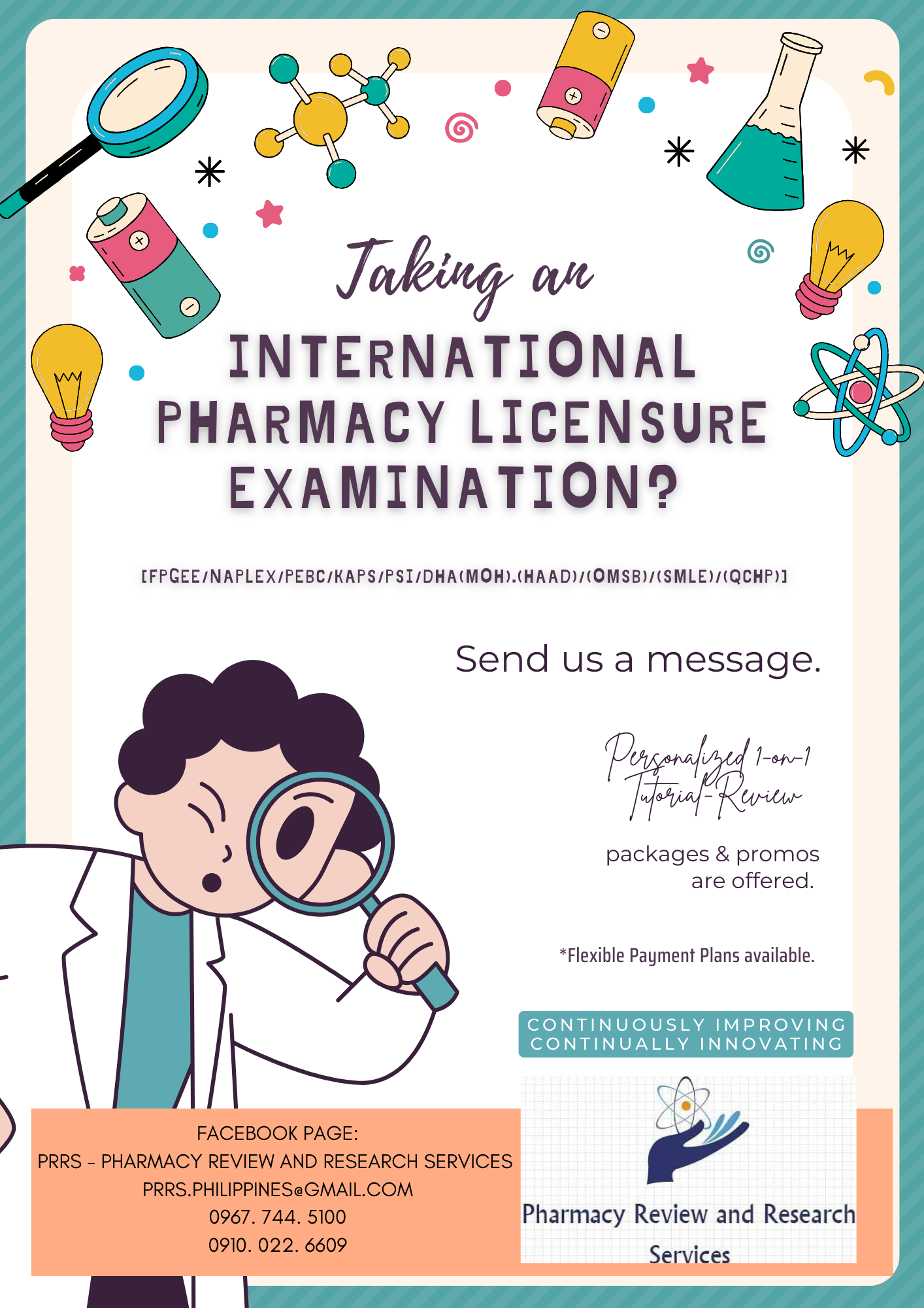 𝗣𝗥𝗥𝗦 (𝗣𝗵𝗮𝗿𝗺𝗮𝗰𝘆 𝗥𝗲𝘃𝗶𝗲𝘄 𝗮𝗻𝗱 𝗥𝗲𝘀𝗲𝗮𝗿𝗰𝗵 𝗦𝗲𝗿𝘃𝗶𝗰𝗲𝘀) 𝗧𝘂𝘁𝗼𝗿𝗶𝗮𝗹 𝗮𝗻𝗱 𝗥𝗲𝘃𝗶𝗲𝘄