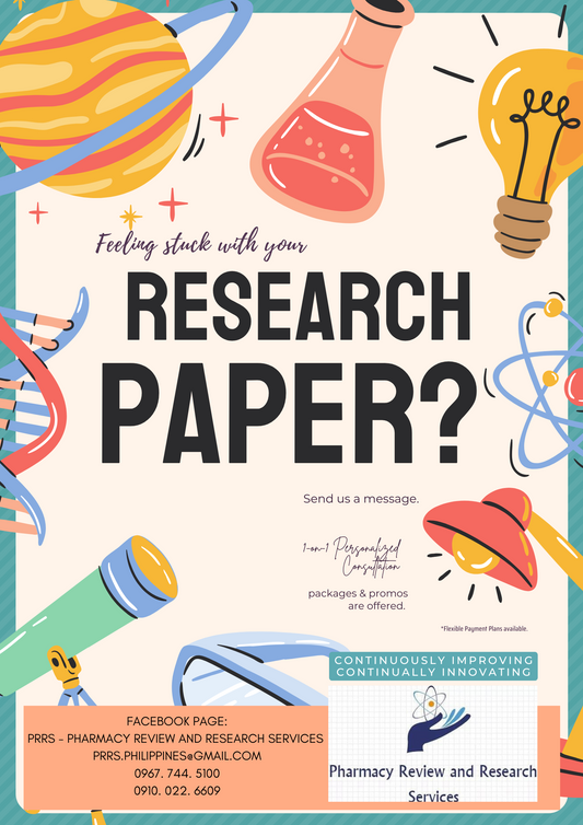 𝗣𝗥𝗥𝗦 (𝗣𝗵𝗮𝗿𝗺𝗮𝗰𝘆 𝗥𝗲𝘃𝗶𝗲𝘄 𝗮𝗻𝗱 𝗥𝗲𝘀𝗲𝗮𝗿𝗰𝗵 𝗦𝗲𝗿𝘃𝗶𝗰𝗲𝘀) 𝗥𝗲𝘀𝗲𝗮𝗿𝗰𝗵 𝗖𝗼𝗻𝘀𝘂𝗹𝘁𝗮𝗻𝗰𝘆